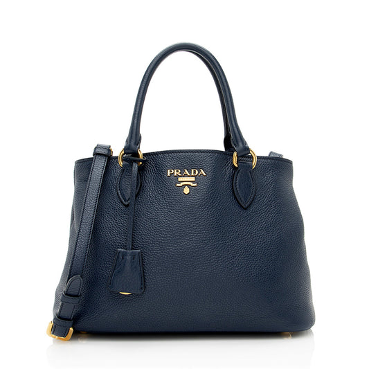 Prada Vitello Daino Small Tote - Rovelle Bags