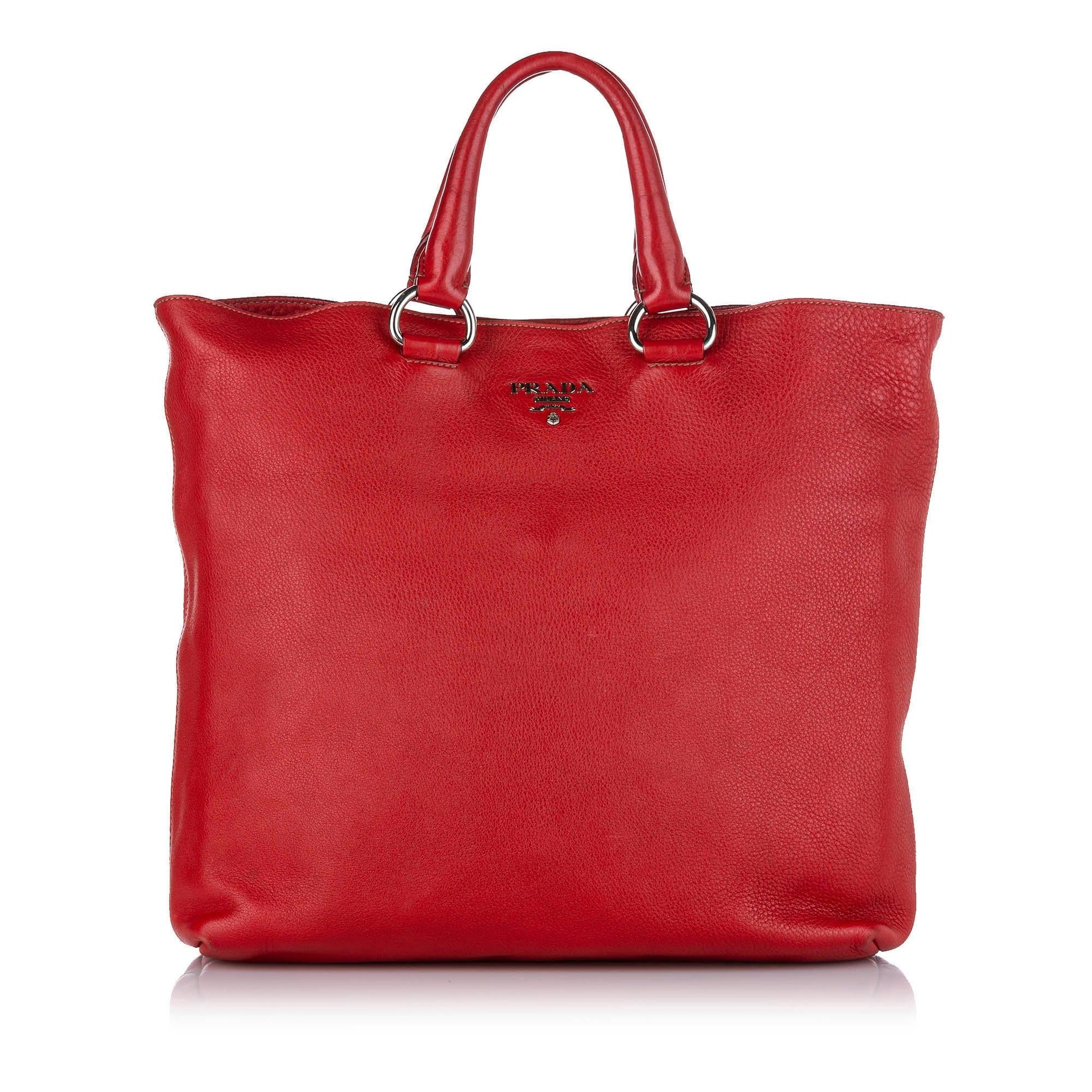 Prada Vitello Daino Tote Handbag Style 27 - Rovelle Bags