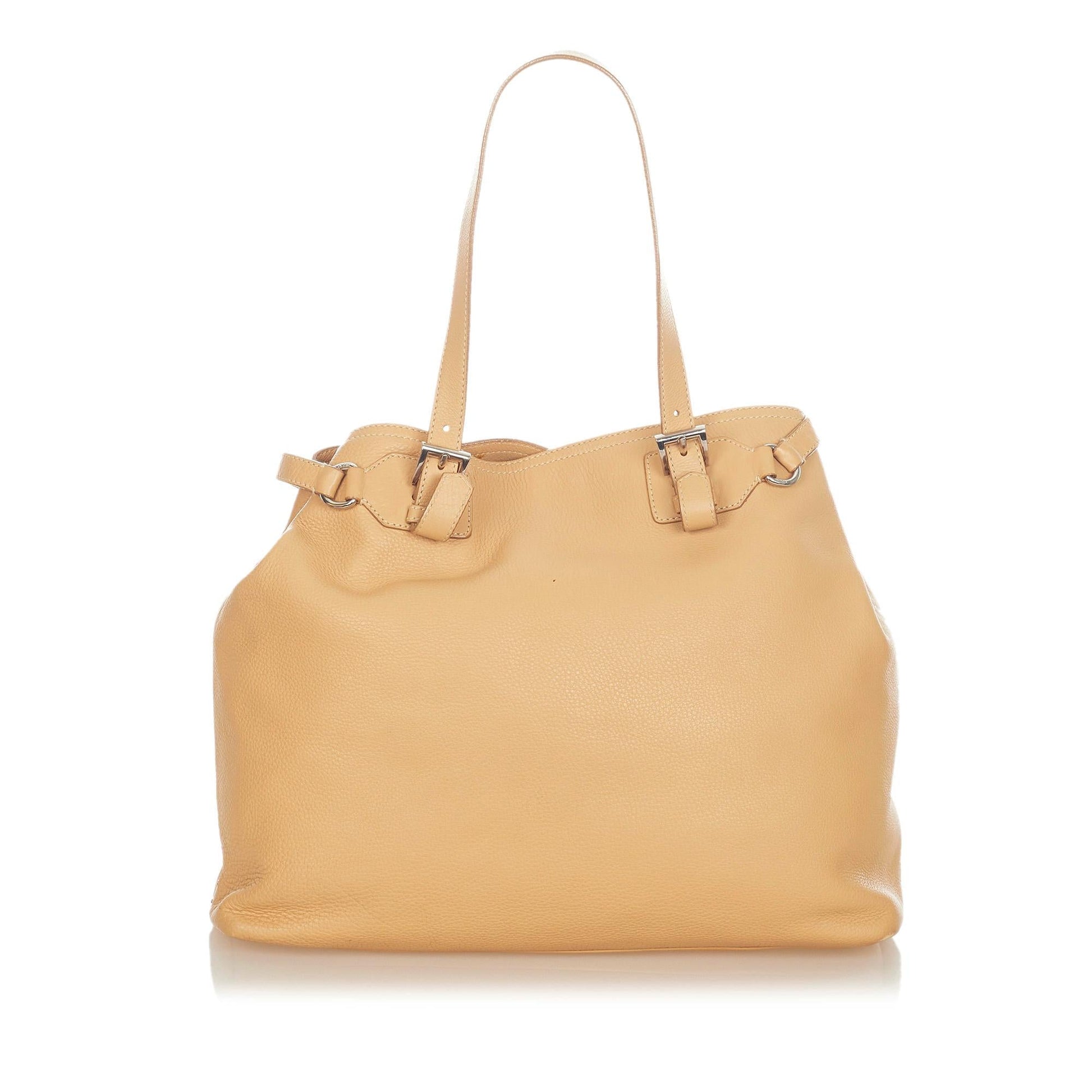Prada Vitello Daino Tote Handbag Style 12 - Rovelle Bags