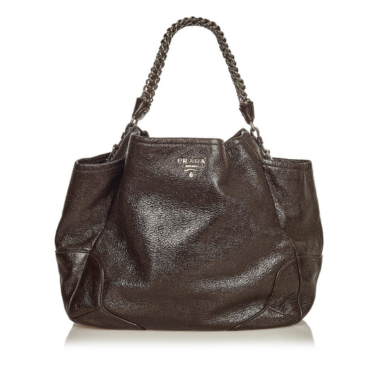 Prada Vitello Daino Tote Handbag Style 11 - Rovelle Bags