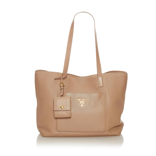 Prada Vitello Daino Tote Handbag Style 35 - Rovelle Bags