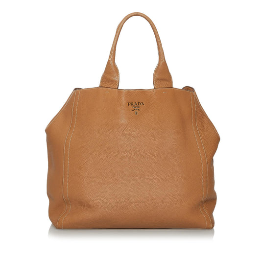 Prada Vitello Daino Tote Handbag Style 31 - Rovelle Bags