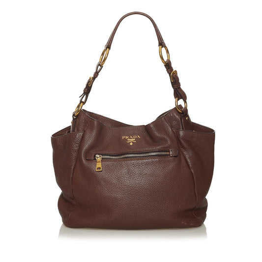 Prada Vitello Daino Tote Handbag Style 23 - Rovelle Bags