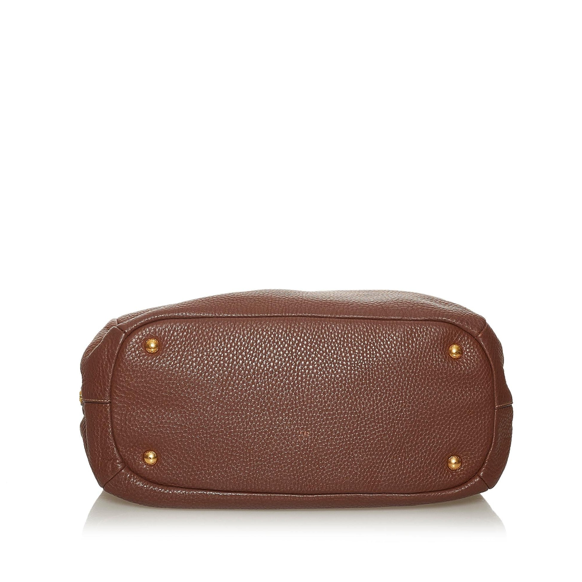 Prada Vitello Daino Tote Handbag Style 24 - Rovelle Bags