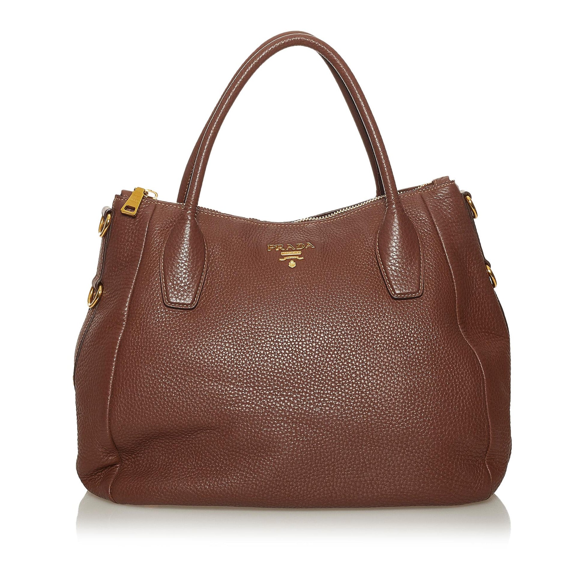 Prada Vitello Daino Tote Handbag Style 24 - Rovelle Bags