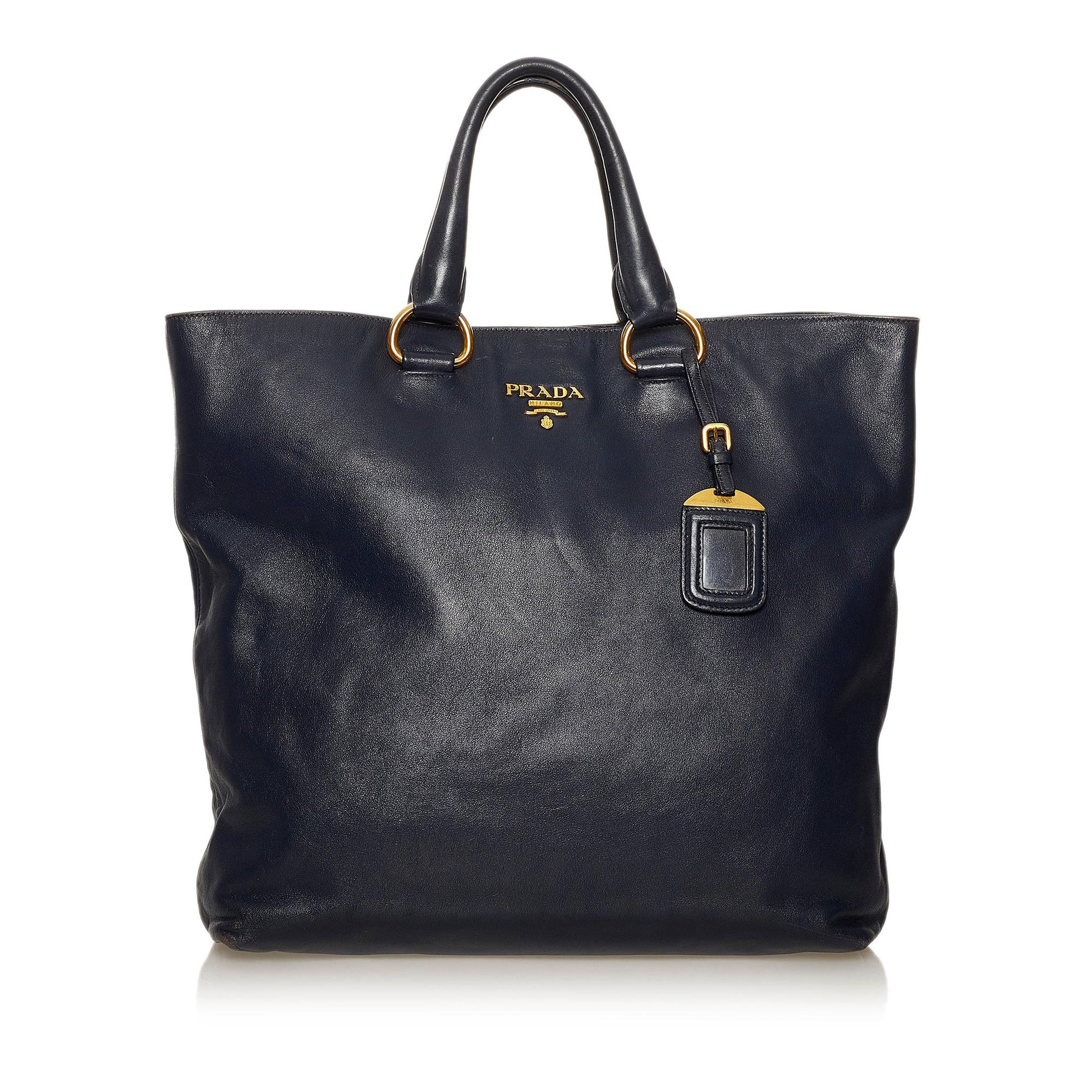 Prada Vitello Daino Tote Handbag Style 25 - Rovelle Bags