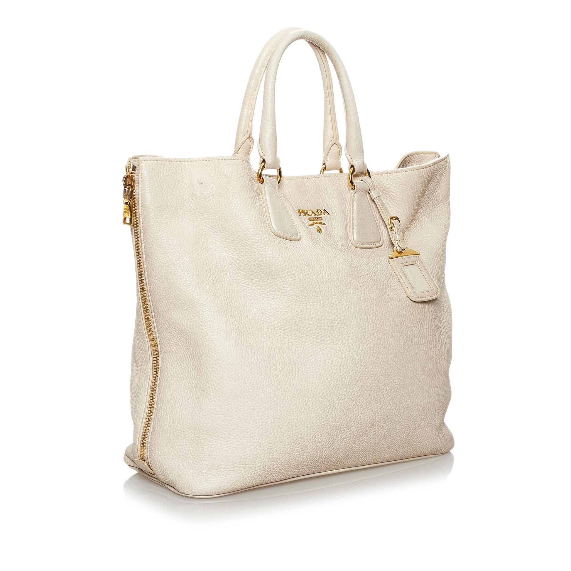 Prada Vitello Daino Tote Handbag Style 22 - Rovelle Bags