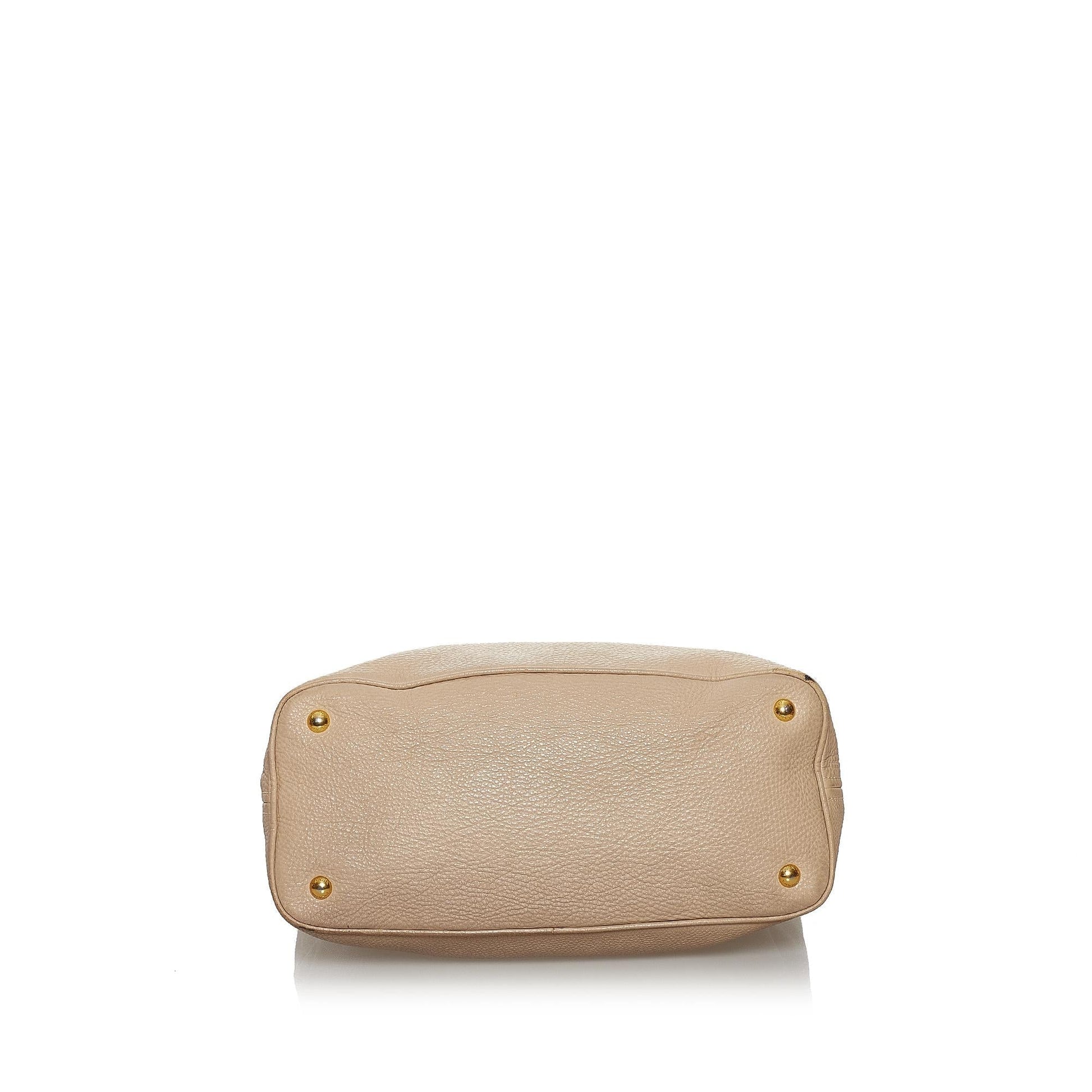 Prada Vitello Daino Tote Handbag Style 19 - Rovelle Bags