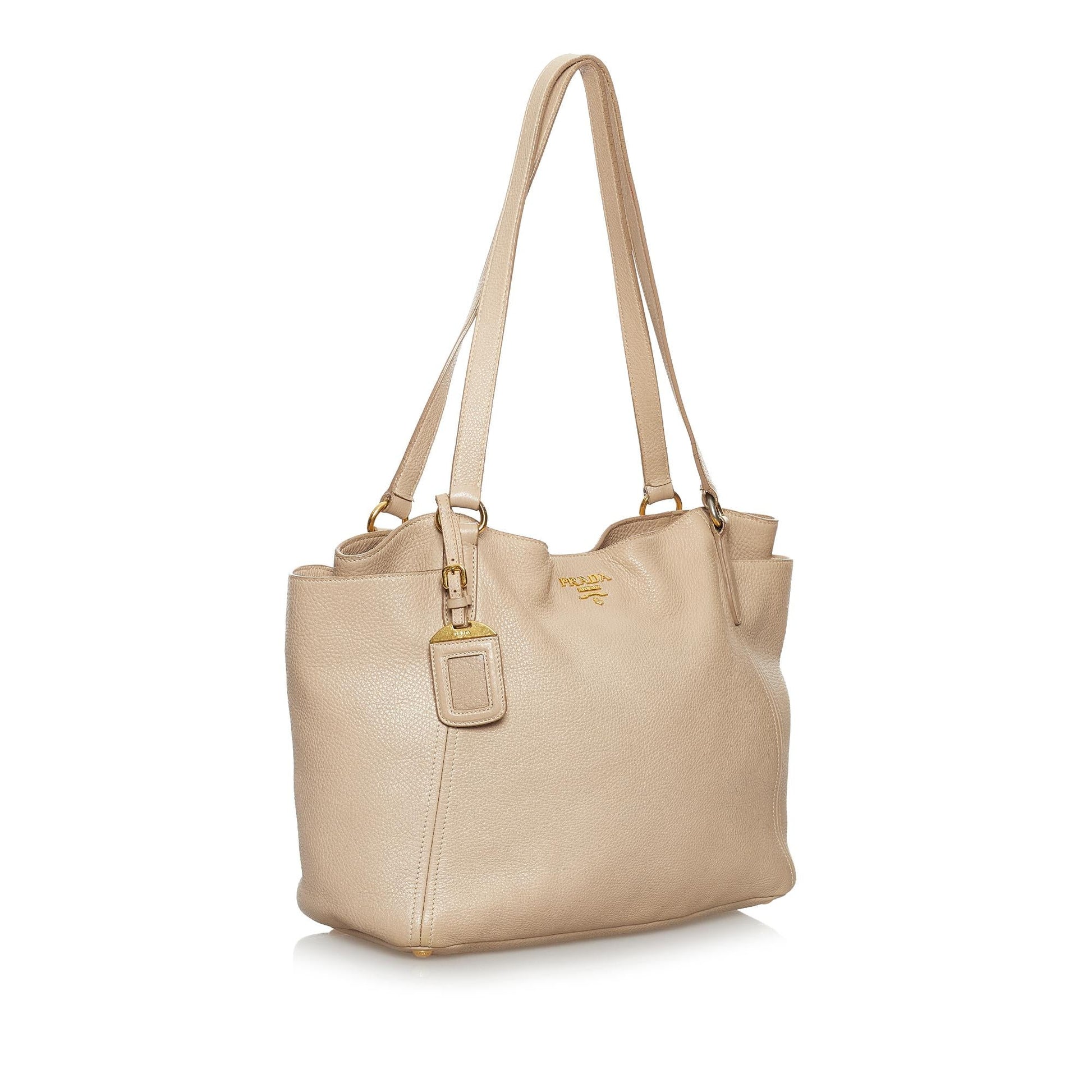 Prada Vitello Daino Tote Handbag Style 18 - Rovelle Bags