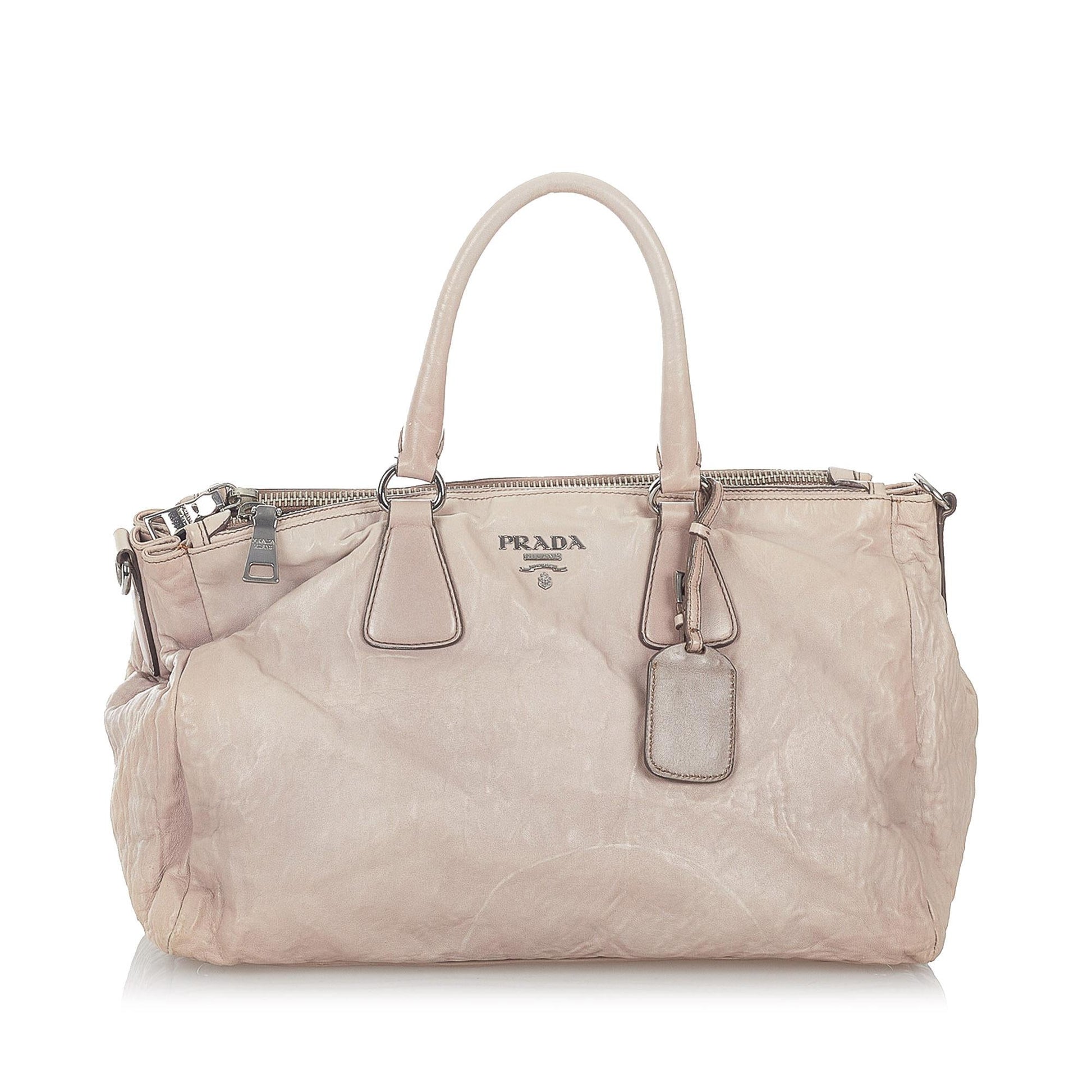 Prada Vitello Daino Tote Handbag Style 3 - Rovelle Bags