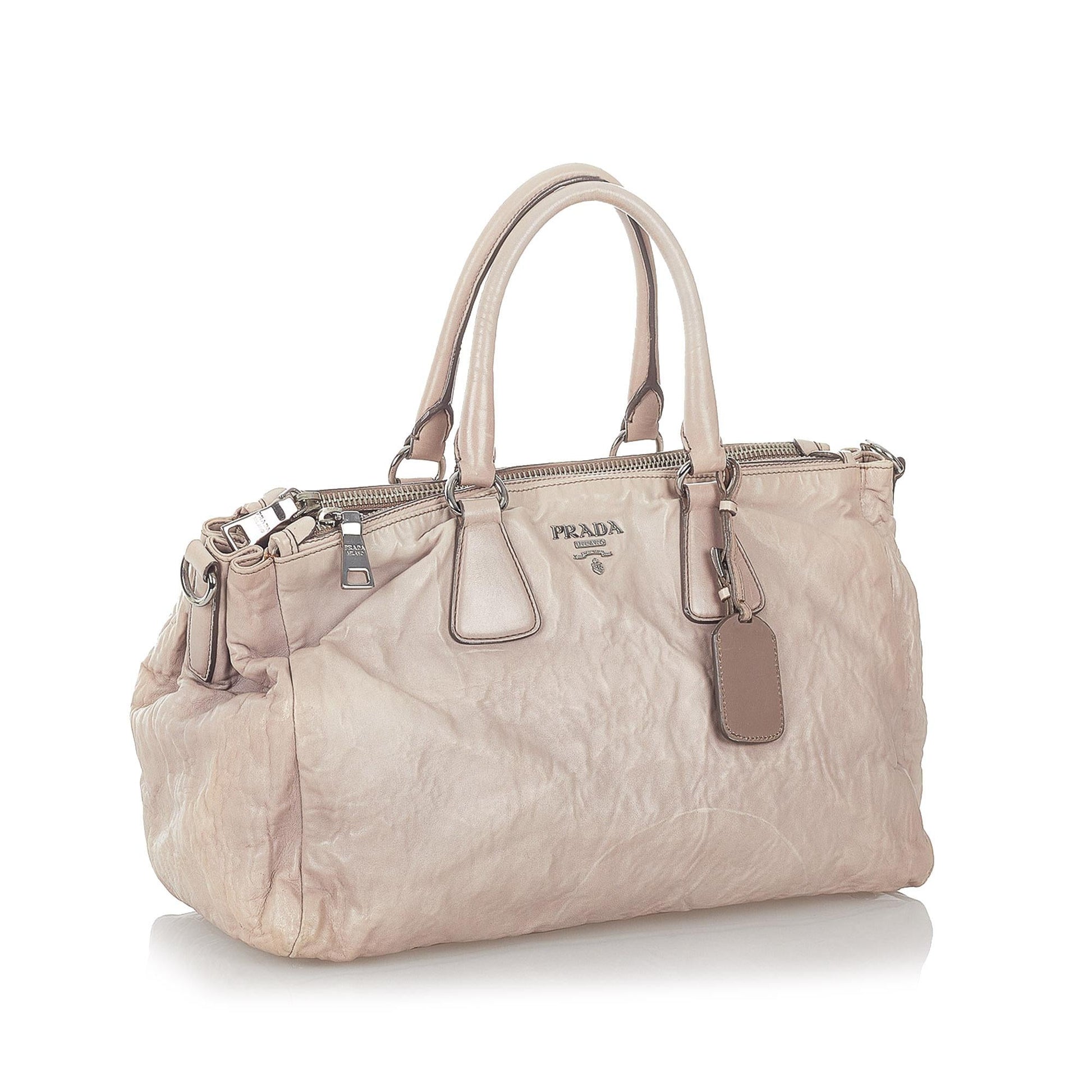 Prada Vitello Daino Tote Handbag Style 3 - Rovelle Bags