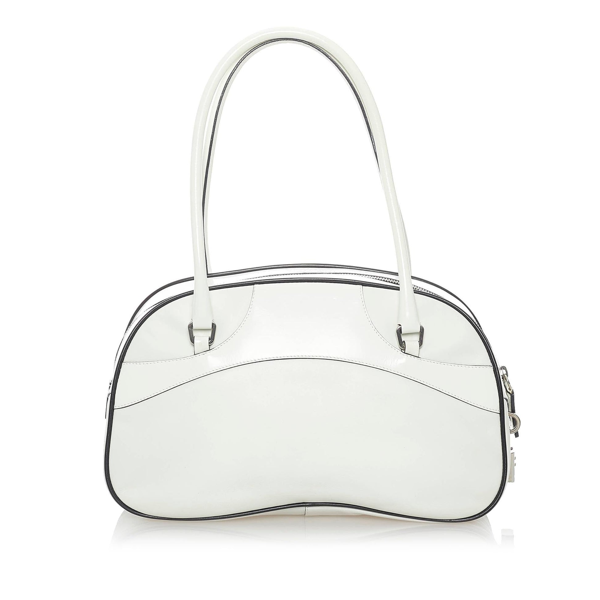 Prada Vitello Drive Bowler Bag - Rovelle Bags