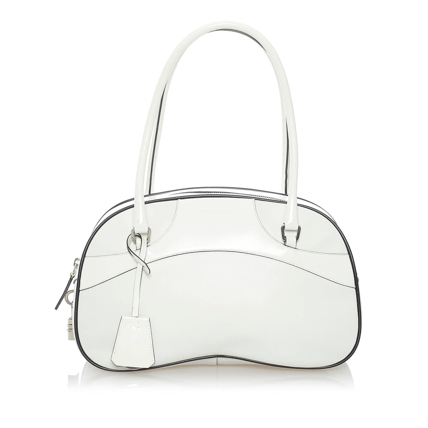 Prada Vitello Drive Bowler Bag - Rovelle Bags