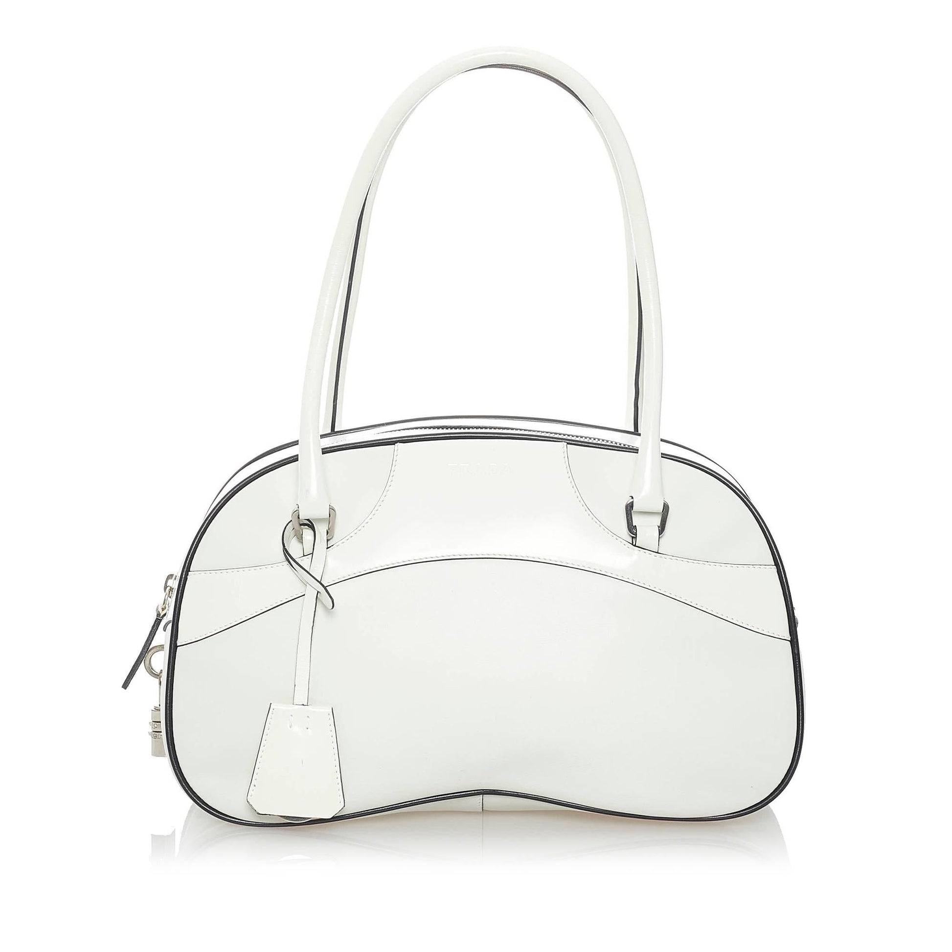 Prada Vitello Drive Bowler Bag - Rovelle Bags