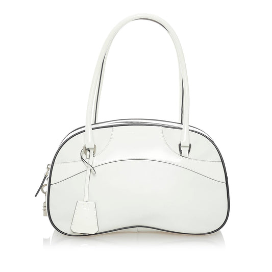 Prada Vitello Drive Bowler Bag - Rovelle Bags