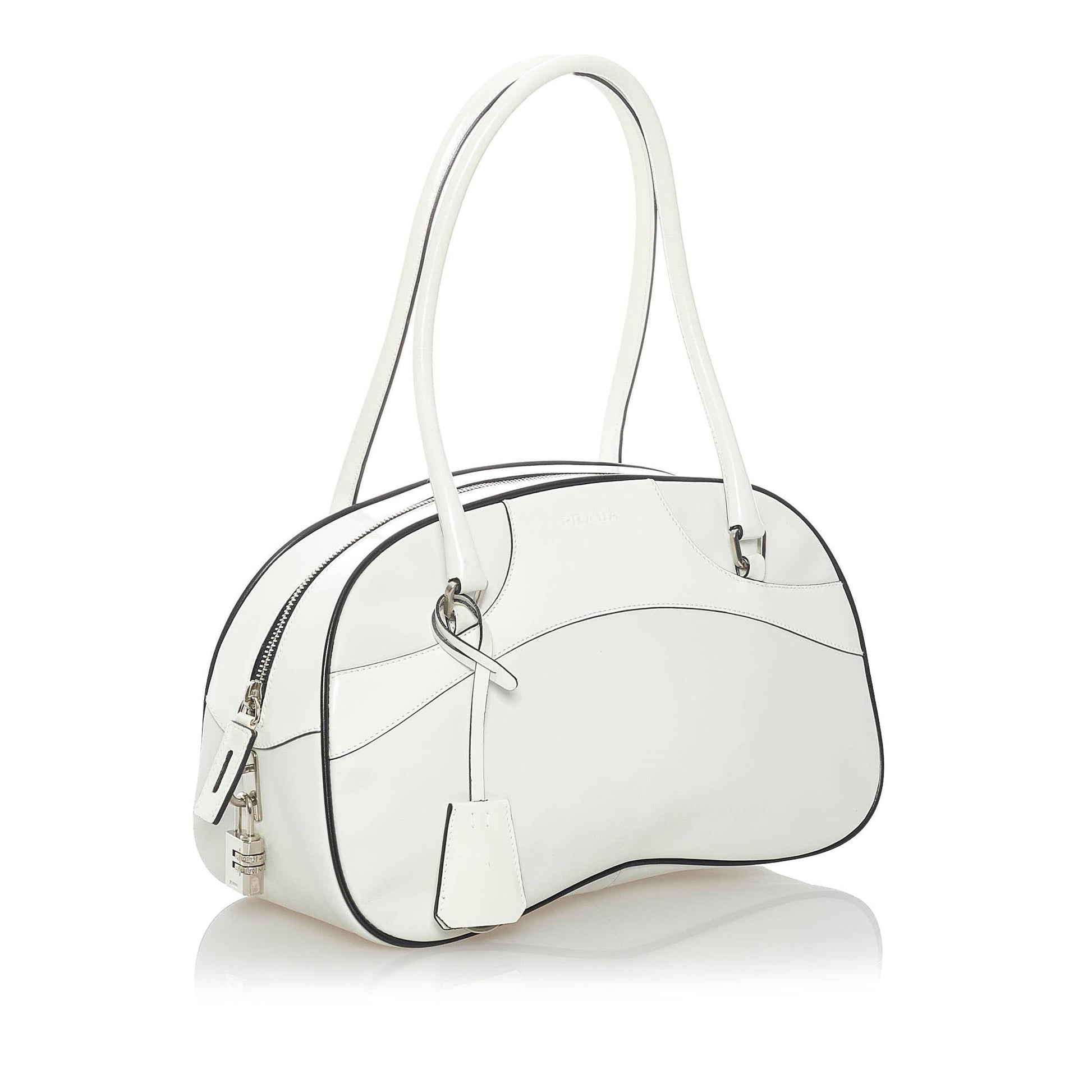 Prada Vitello Drive Bowler Bag - Rovelle Bags