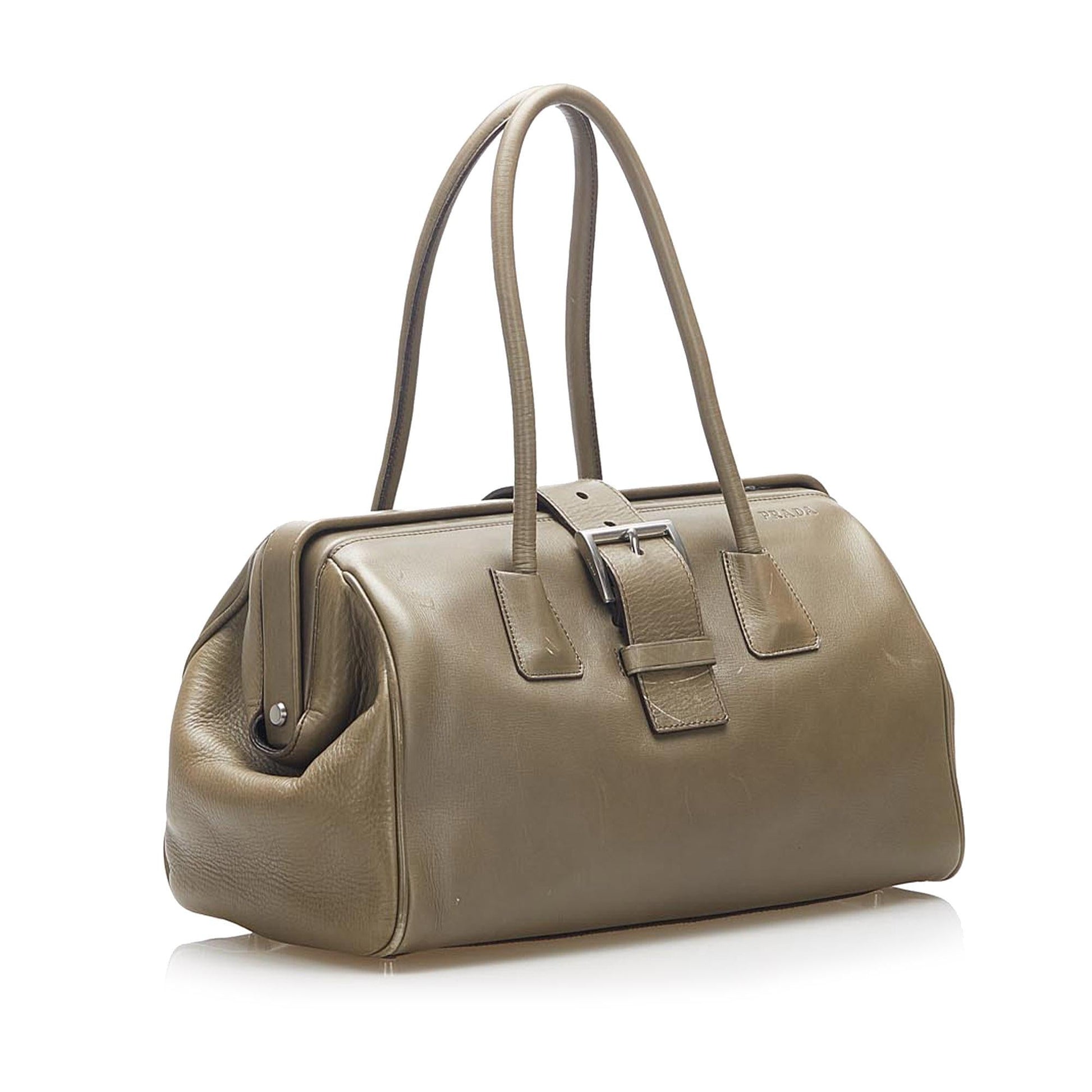 Prada Vitello Fibbia Handbag - Rovelle Bags