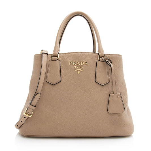 Prada Vitello Phenix Convertible Medium Tote - Rovelle Bags