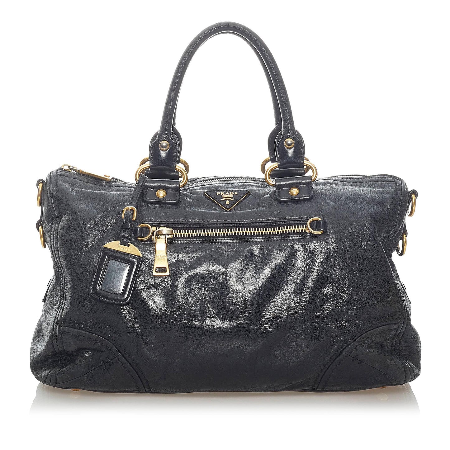 Prada Vitello Shine Handbag - Rovelle Bags