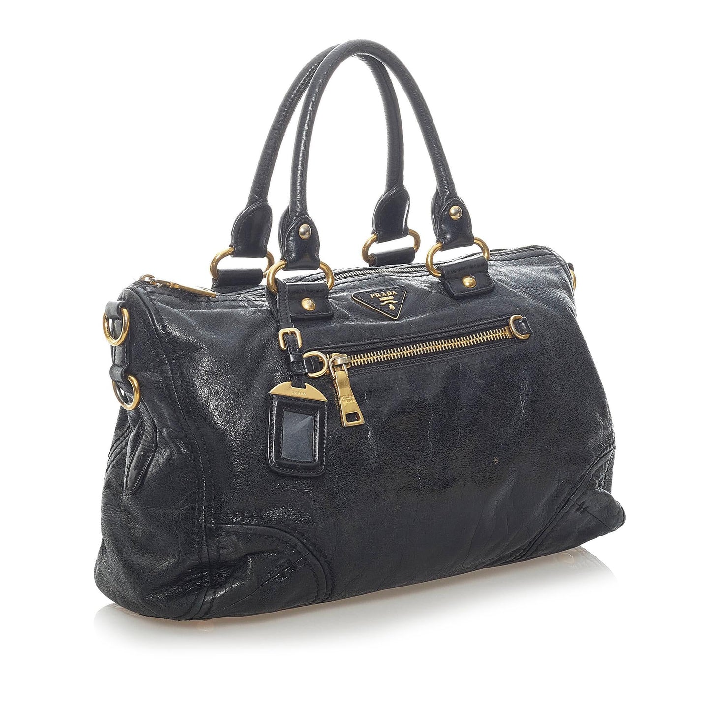 Prada Vitello Shine Handbag - Rovelle Bags