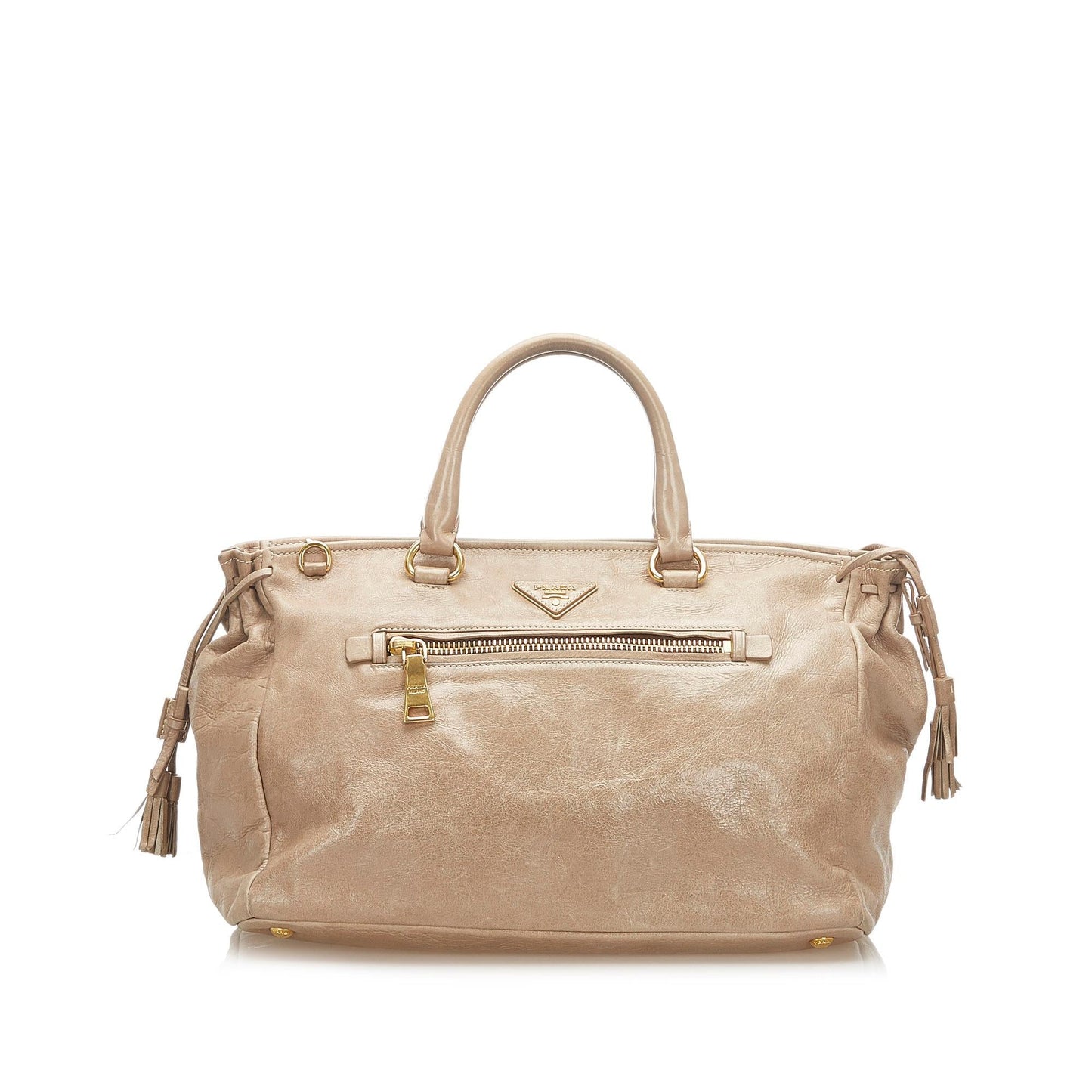 Prada Vitello Shine Satchel Style 20 - Rovelle Bags
