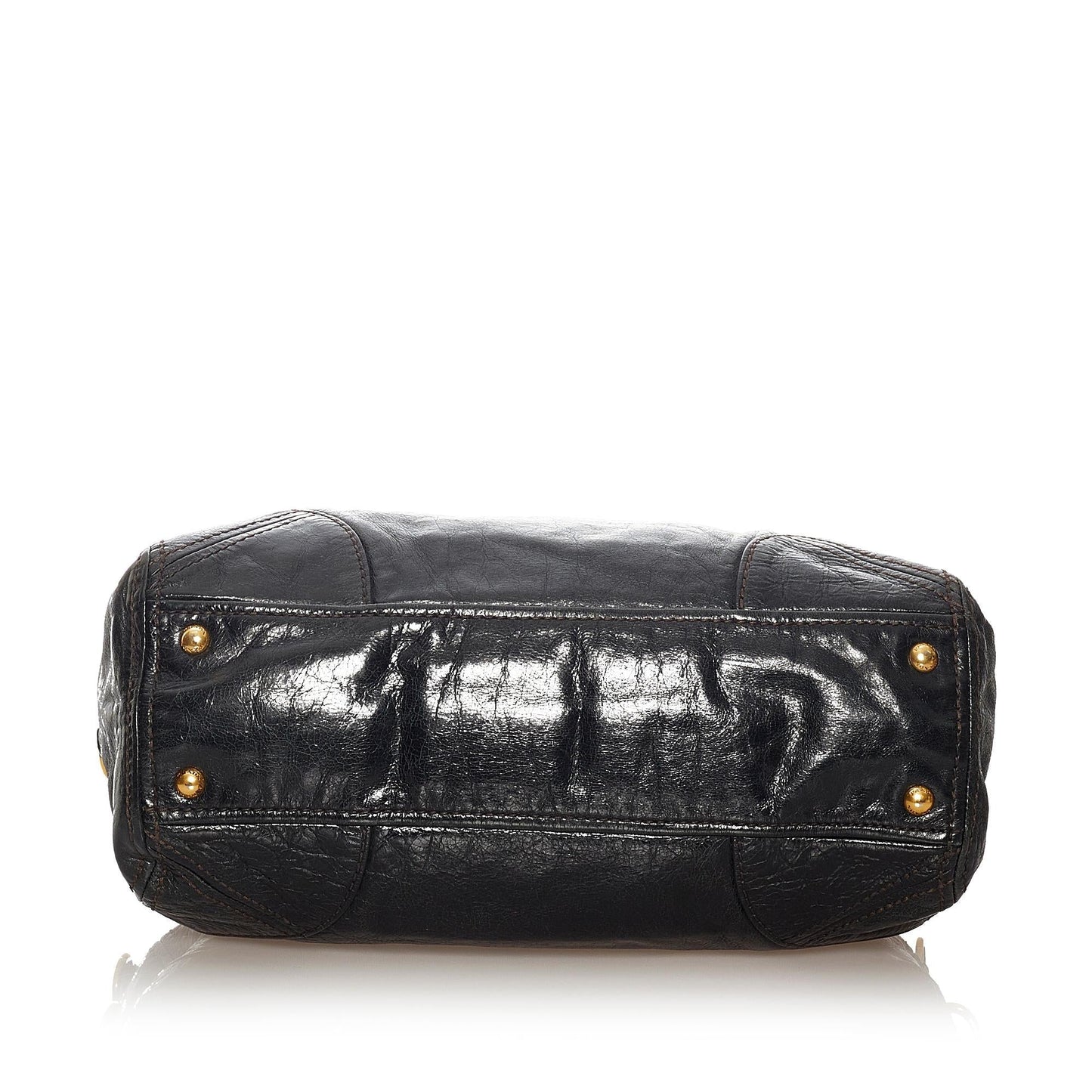 Prada Vitello Shine Satchel Style 31 - Rovelle Bags