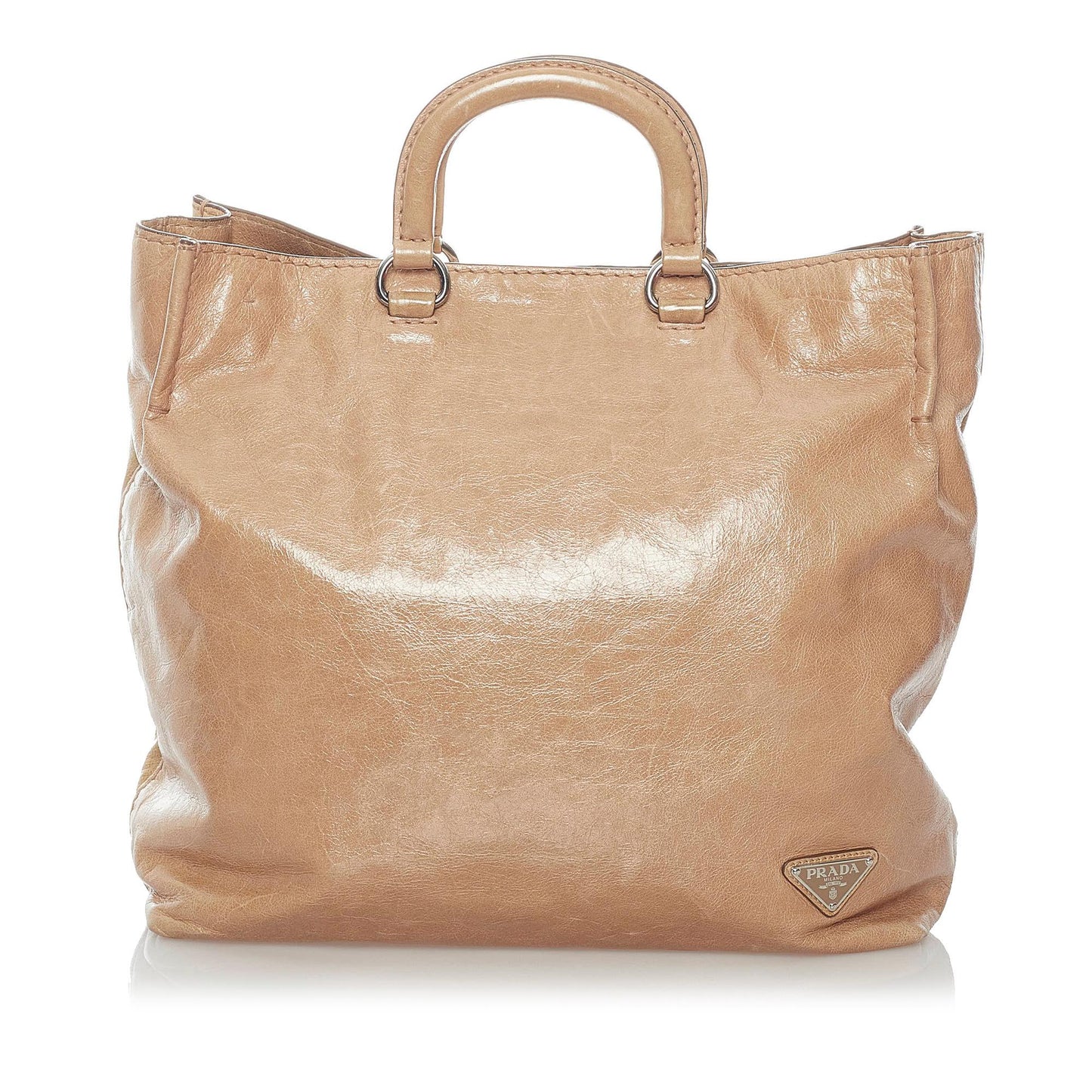 Prada Vitello Shine Satchel Style 23 - Rovelle Bags
