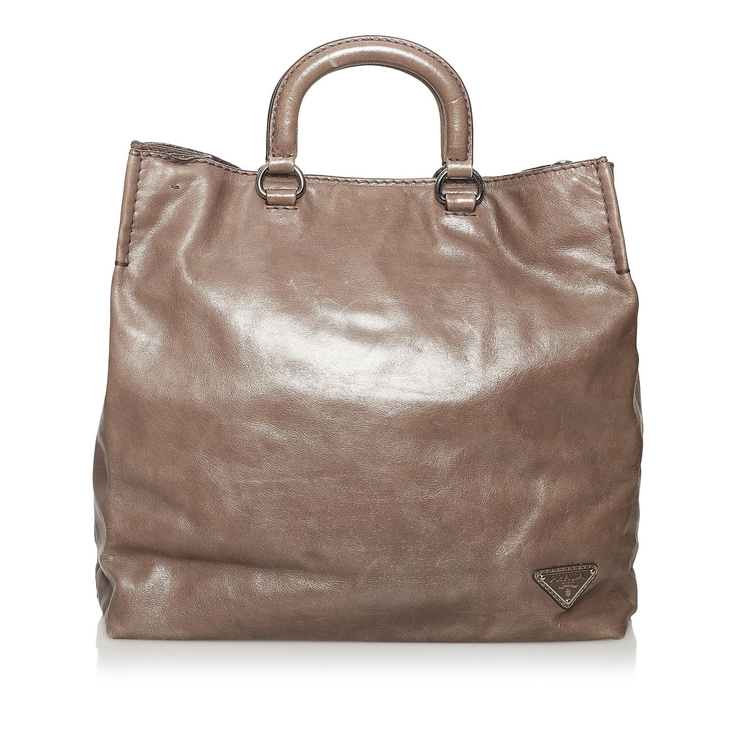 Prada Vitello Shine Satchel Style 22 - Rovelle Bags