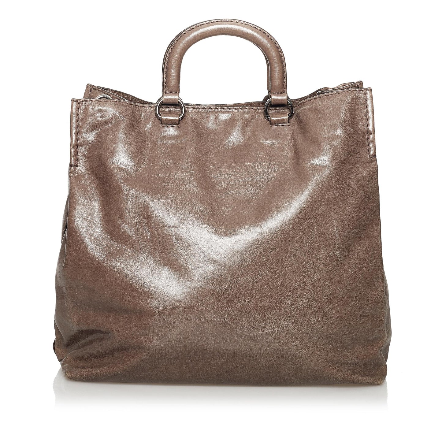 Prada Vitello Shine Satchel Style 22 - Rovelle Bags