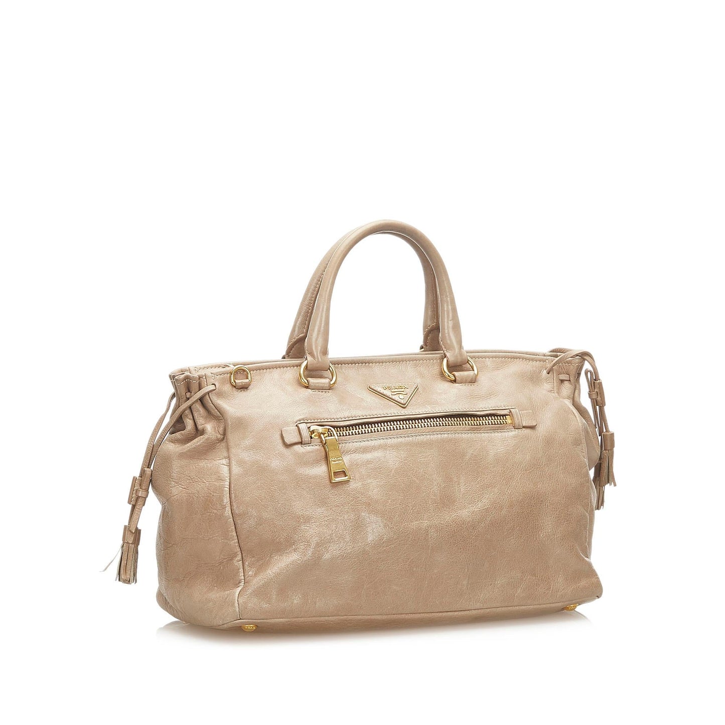 Prada Vitello Shine Satchel Style 17 - Rovelle Bags