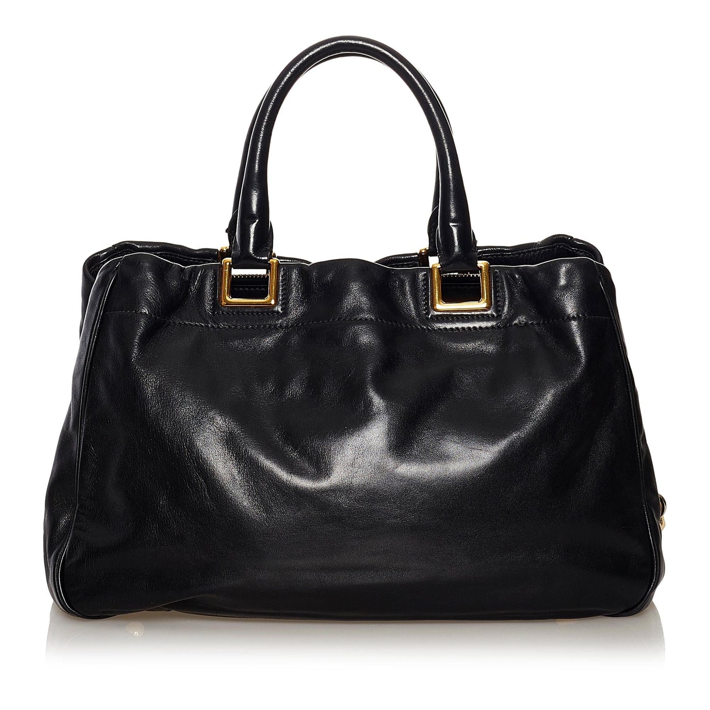Prada Vitello Shine Satchel Style 14 - Rovelle Bags