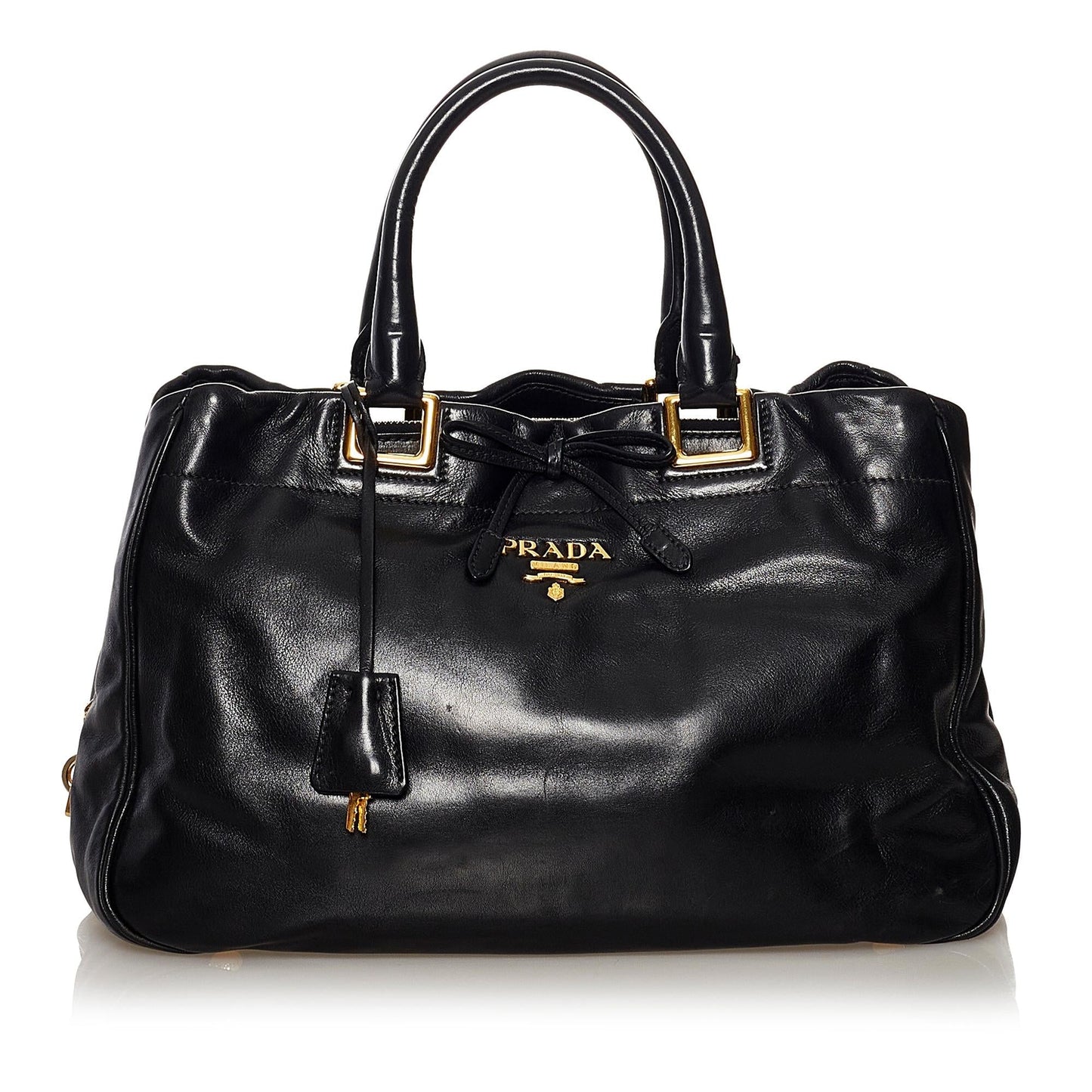 Prada Vitello Shine Satchel Style 14 - Rovelle Bags
