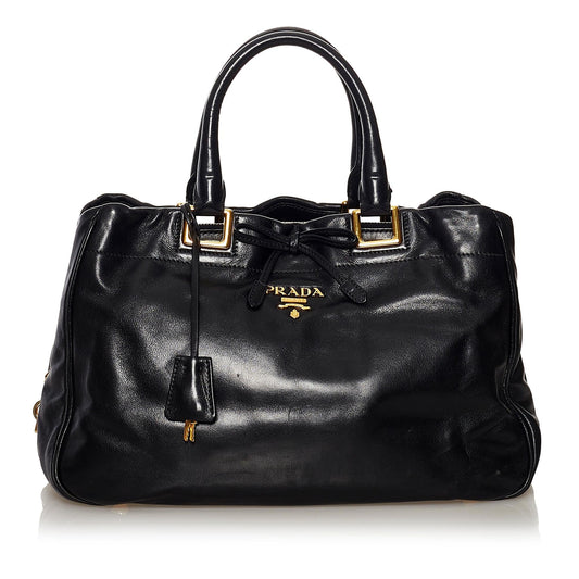 Prada Vitello Shine Satchel Style 14 - Rovelle Bags