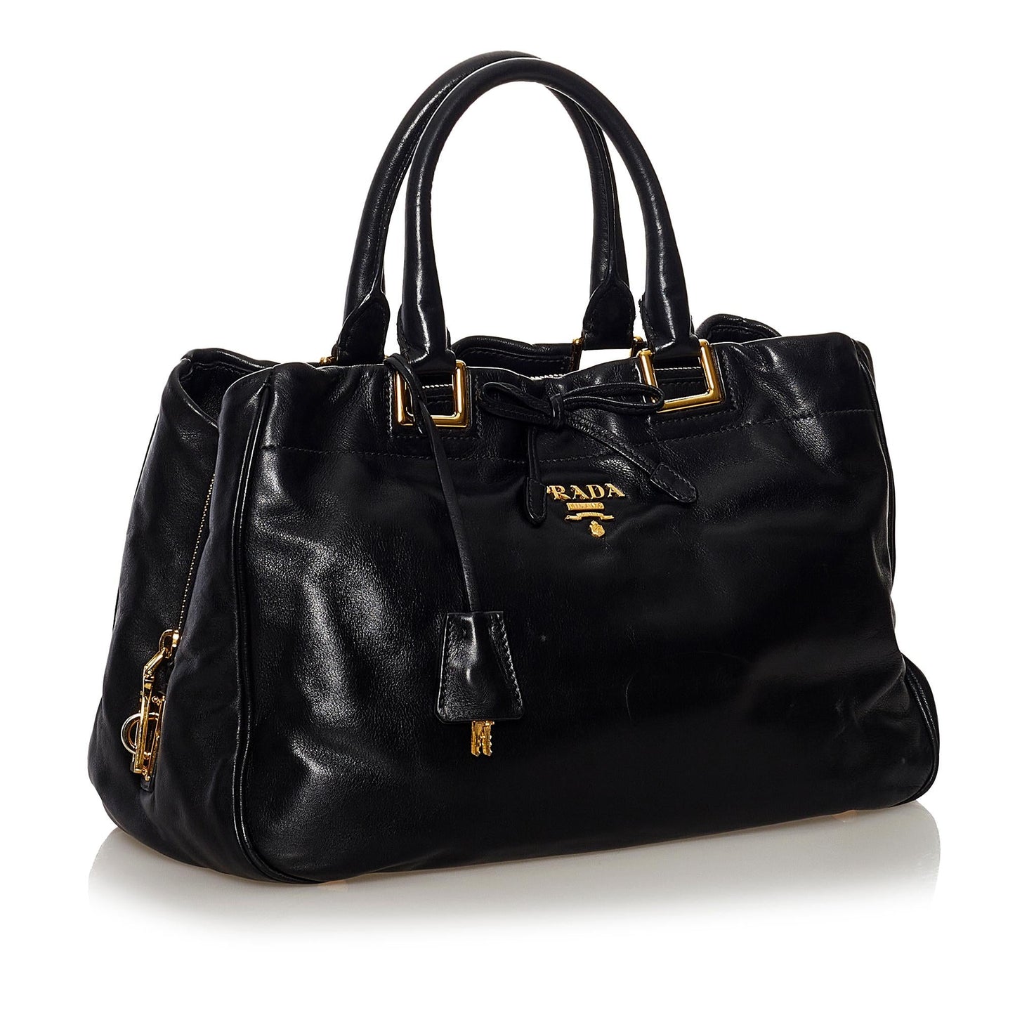 Prada Vitello Shine Satchel Style 14 - Rovelle Bags