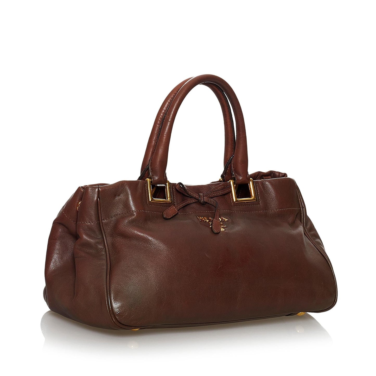 Prada Vitello Shine Satchel Style 11 - Rovelle Bags