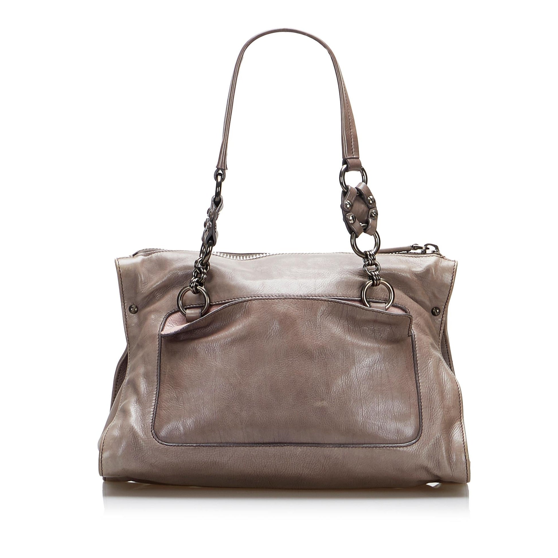 Prada Vitello Shine Tote Style 2 - Rovelle Bags