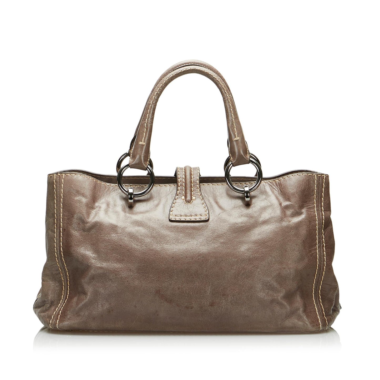 Prada Vitello Shine Tote - Rovelle Bags