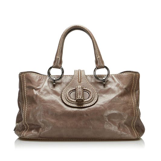 Prada Vitello Shine Tote - Rovelle Bags