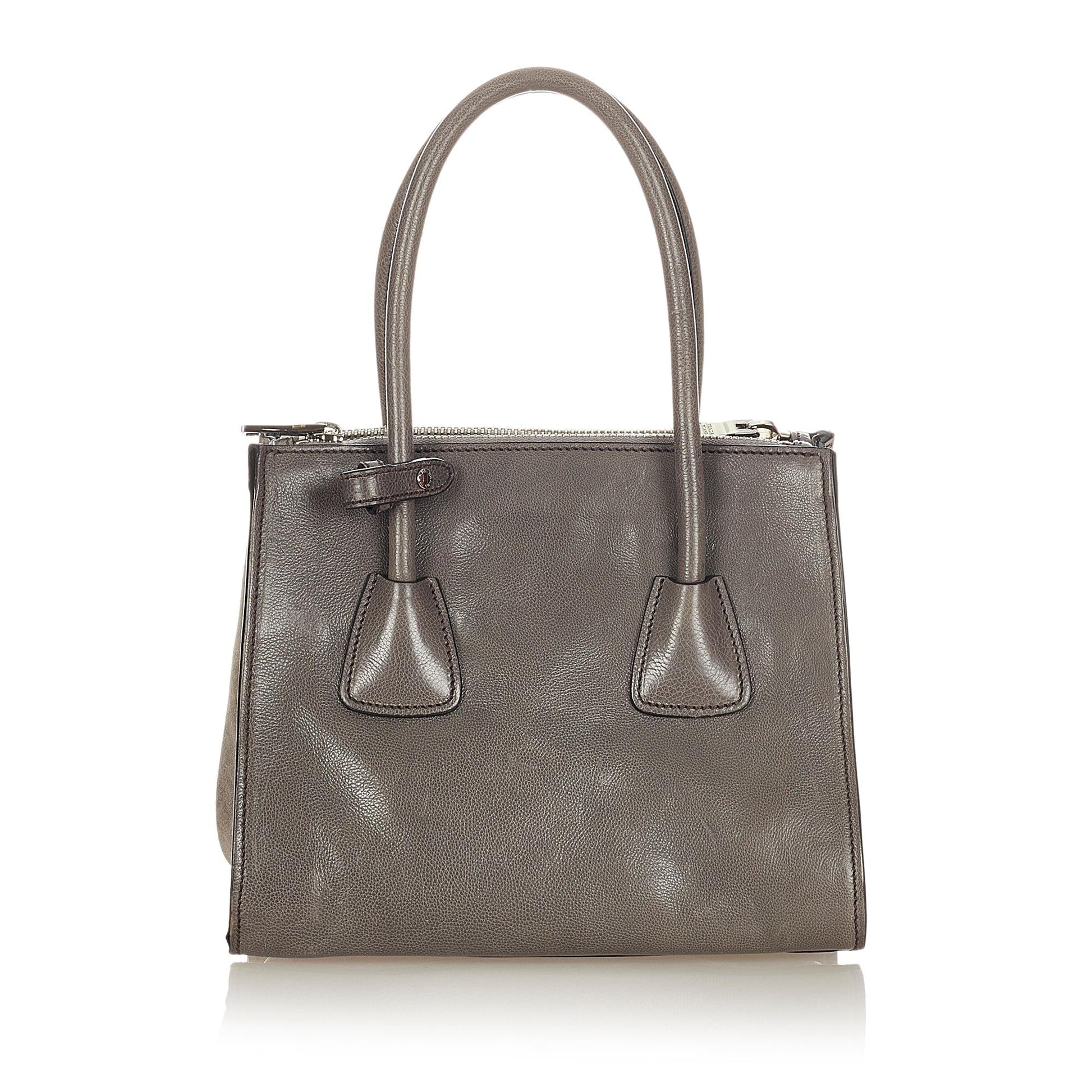 Prada Vitello Twin Pocket Satchel Style 4 - Rovelle Bags