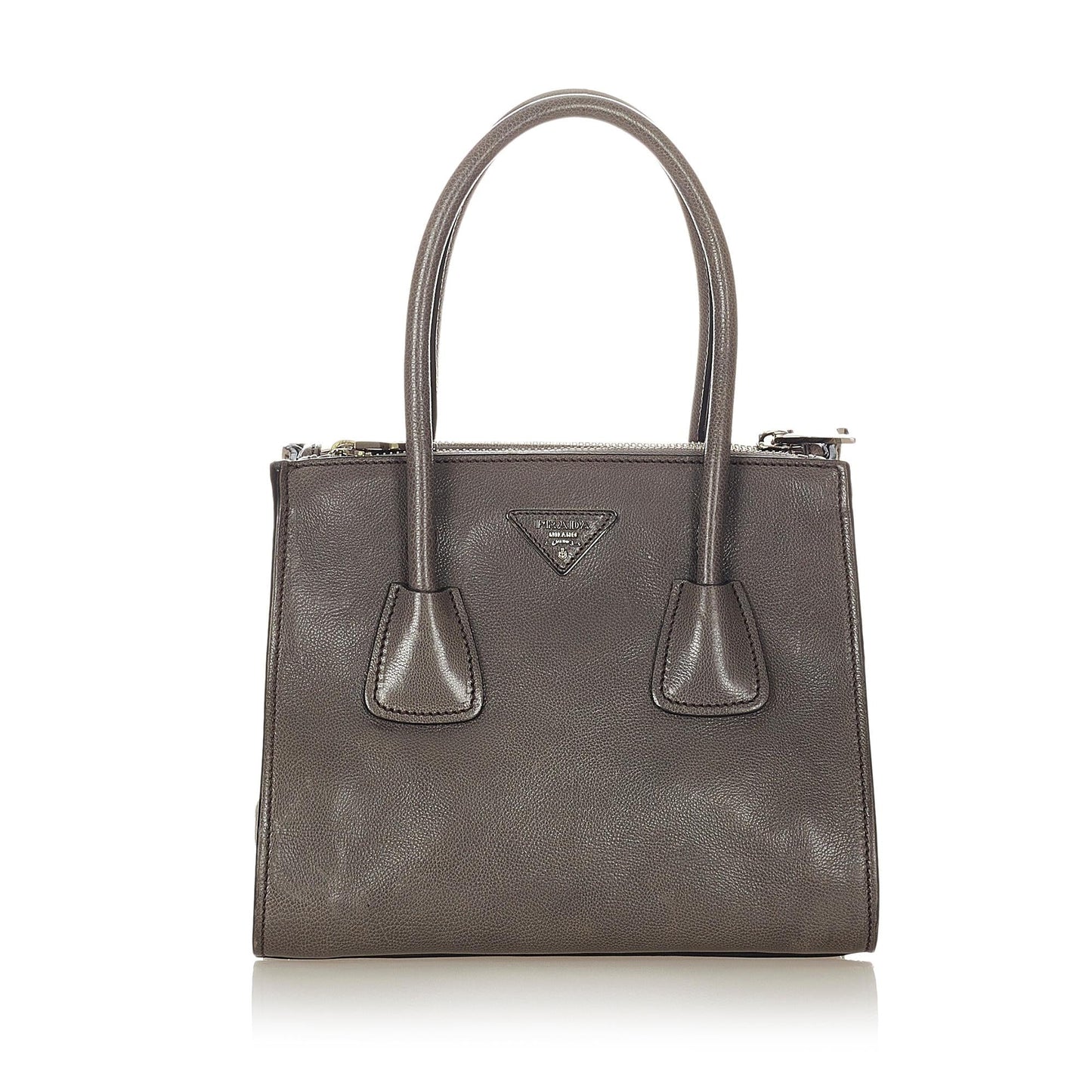 Prada Vitello Twin Pocket Satchel Style 4 - Rovelle Bags