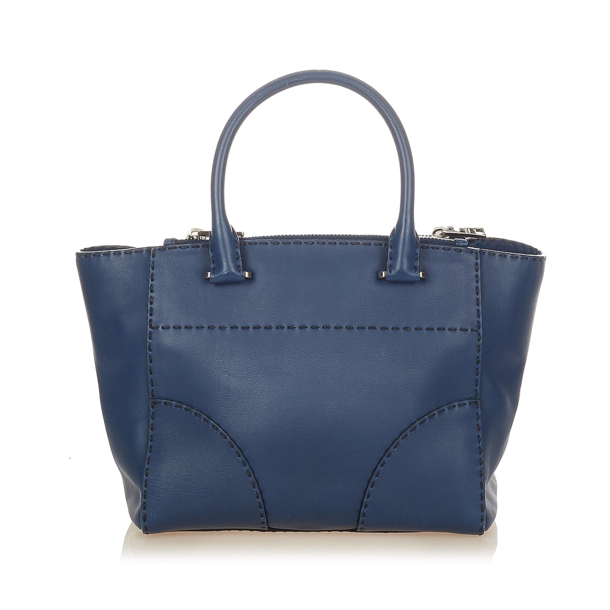 Prada Vitello Twin Pocket Satchel Style 3 - Rovelle Bags