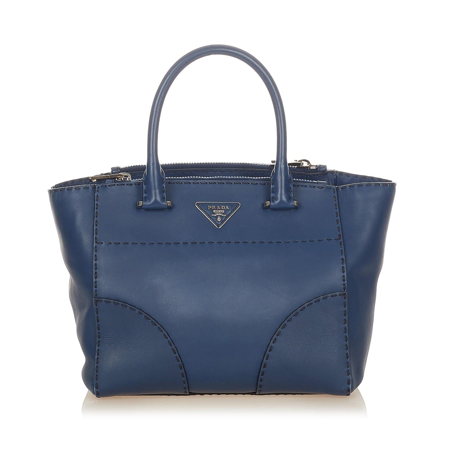 Prada Vitello Twin Pocket Satchel Style 3 - Rovelle Bags