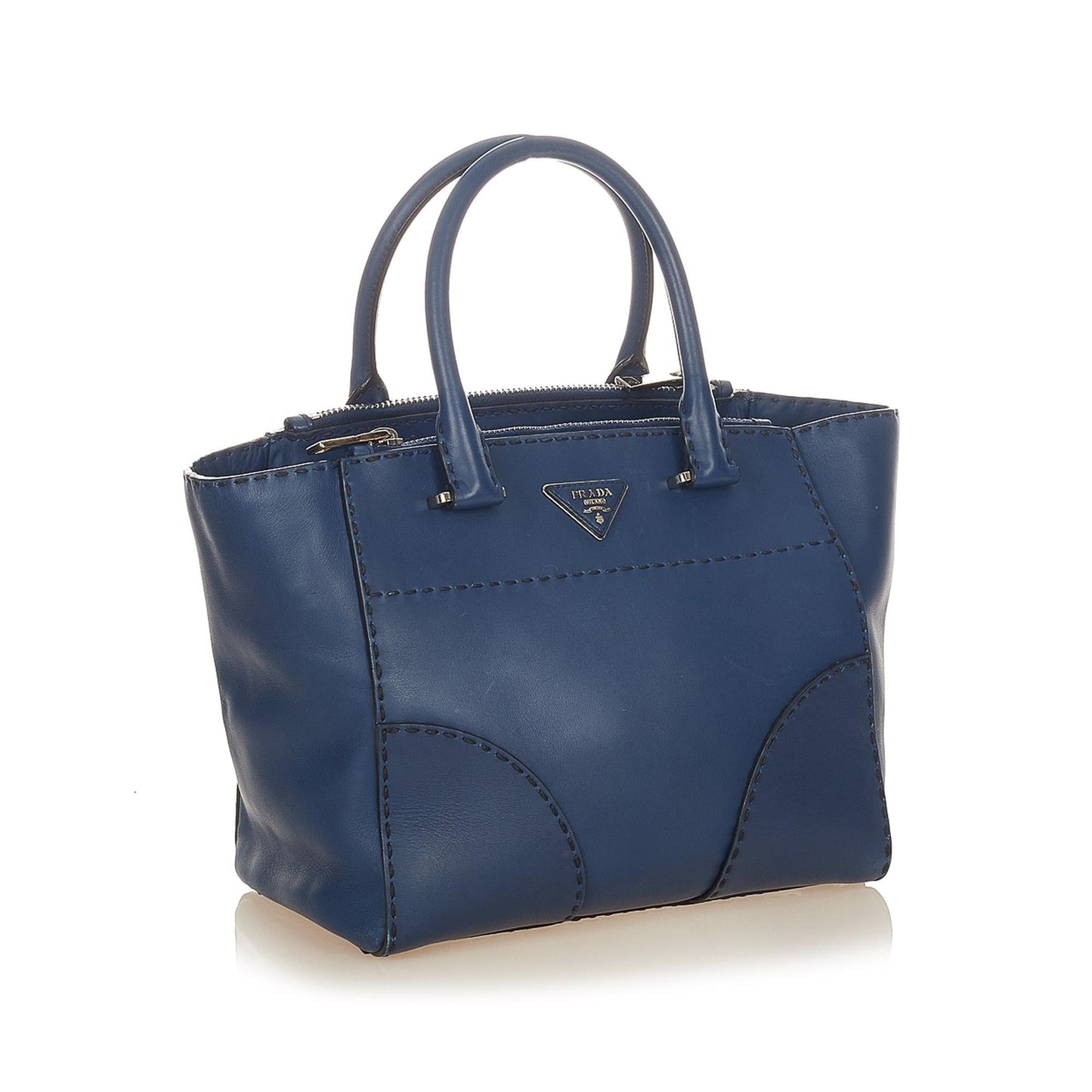 Prada Vitello Twin Pocket Satchel Style 3 - Rovelle Bags