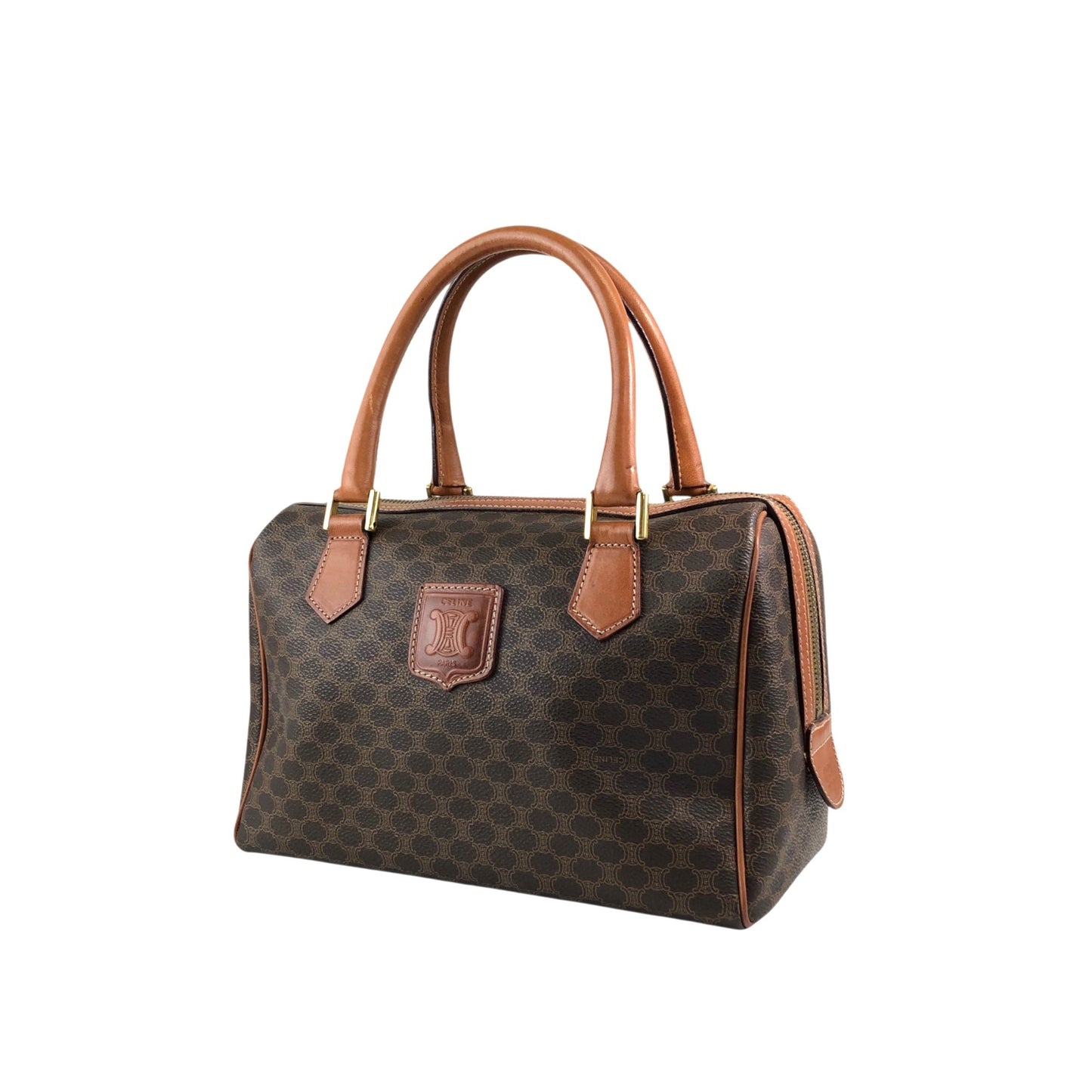 CELINE Two-way Handbag Shoulder bag Brown