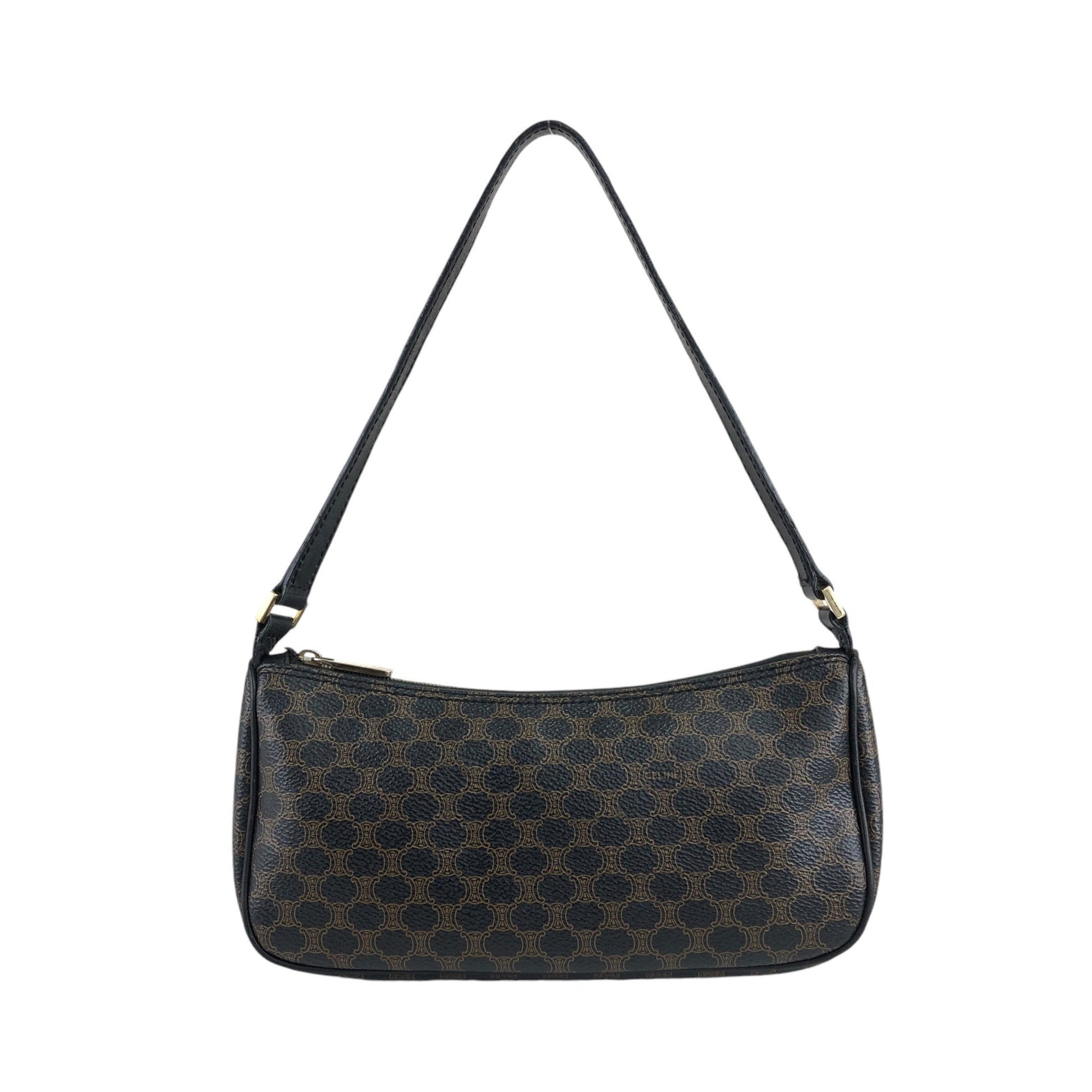 CELINE Macadam Shoulder bag Hobobag Black