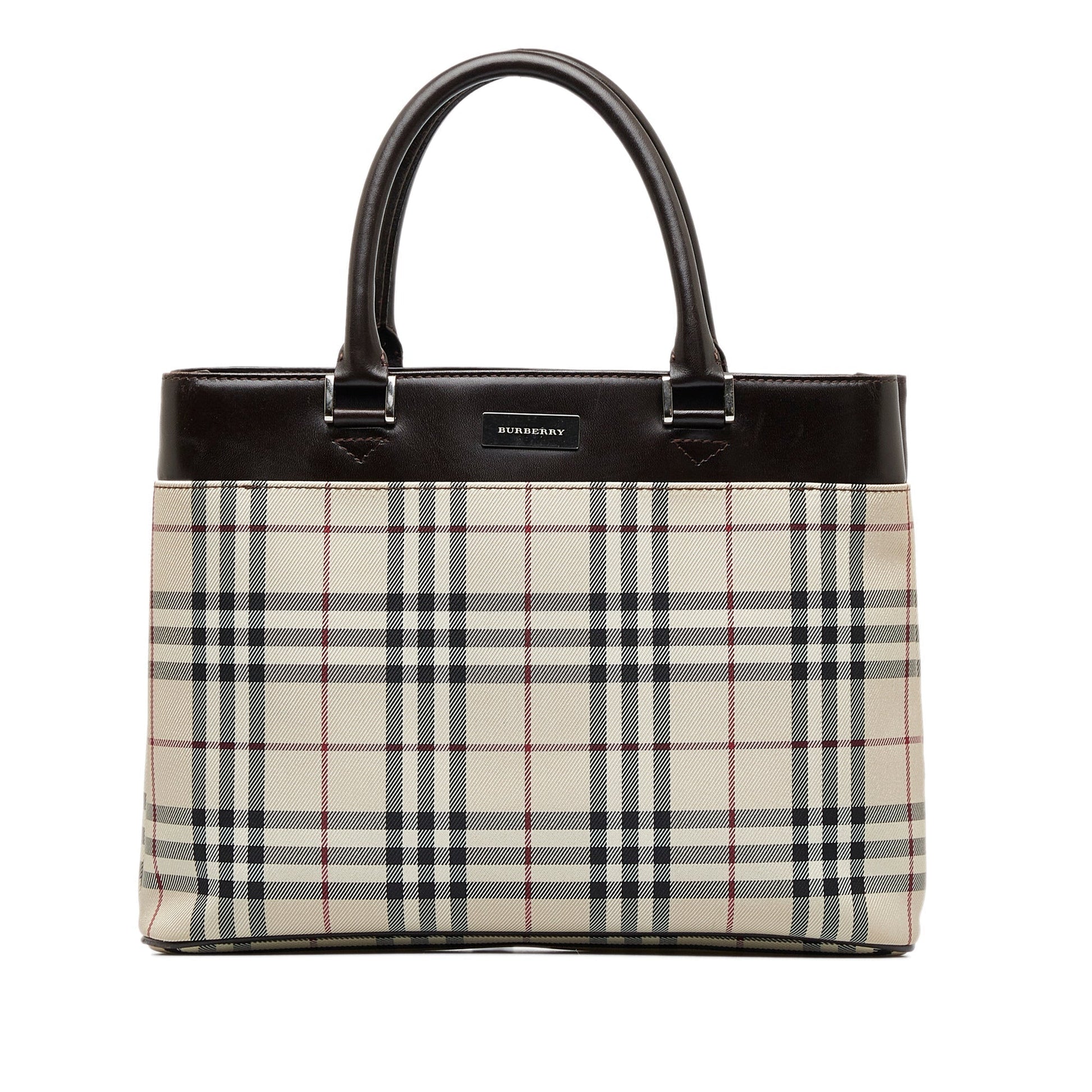 Burberry Check Handbag - Rovelle Bags