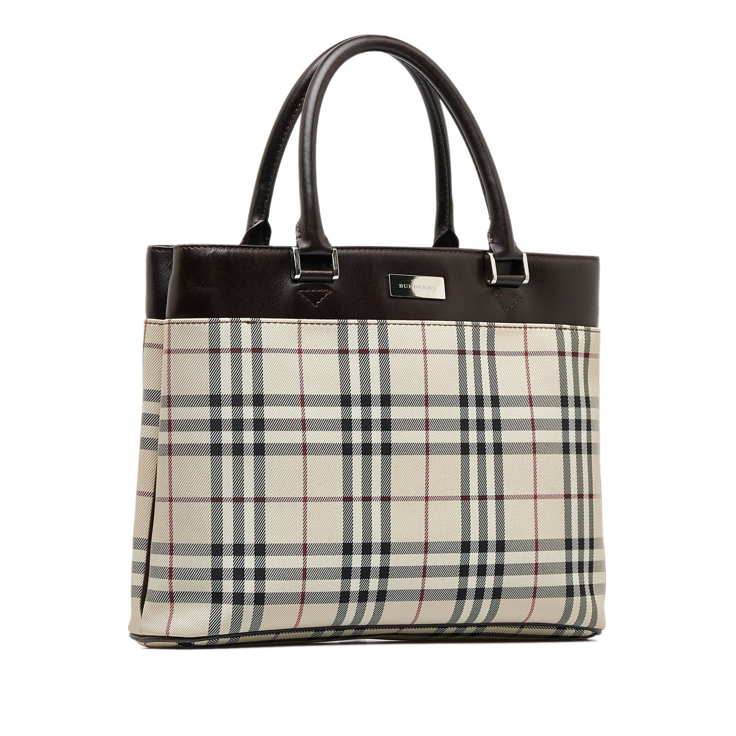 Burberry Check Handbag - Rovelle Bags