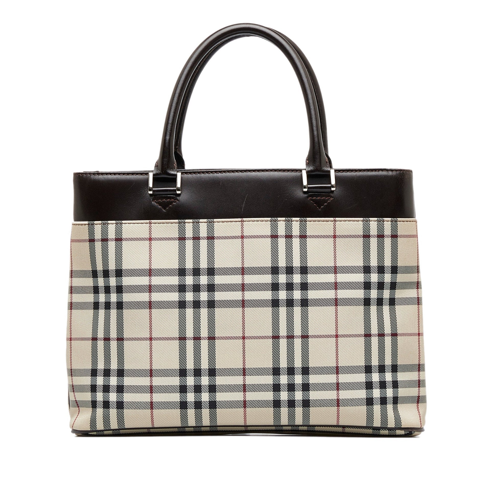 Burberry Check Handbag - Rovelle Bags