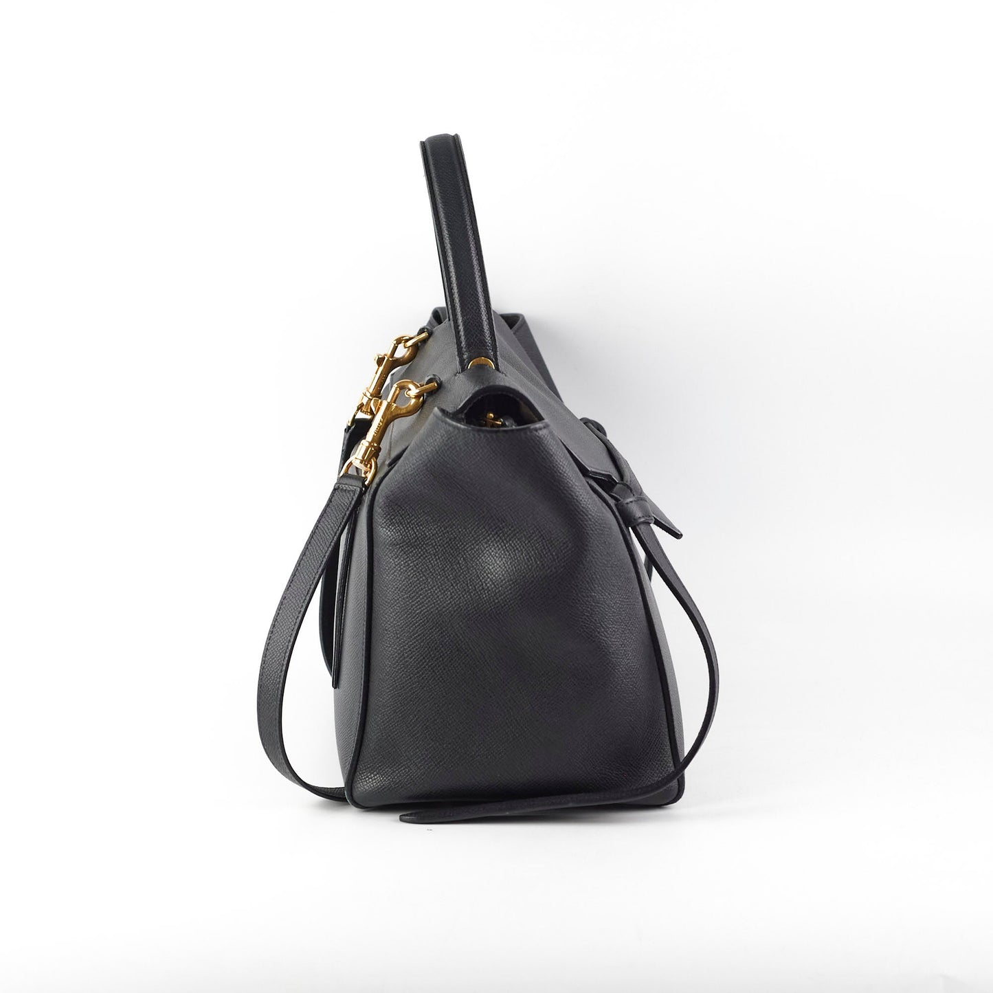 Luxury CELINE Mini Belt Black Bag