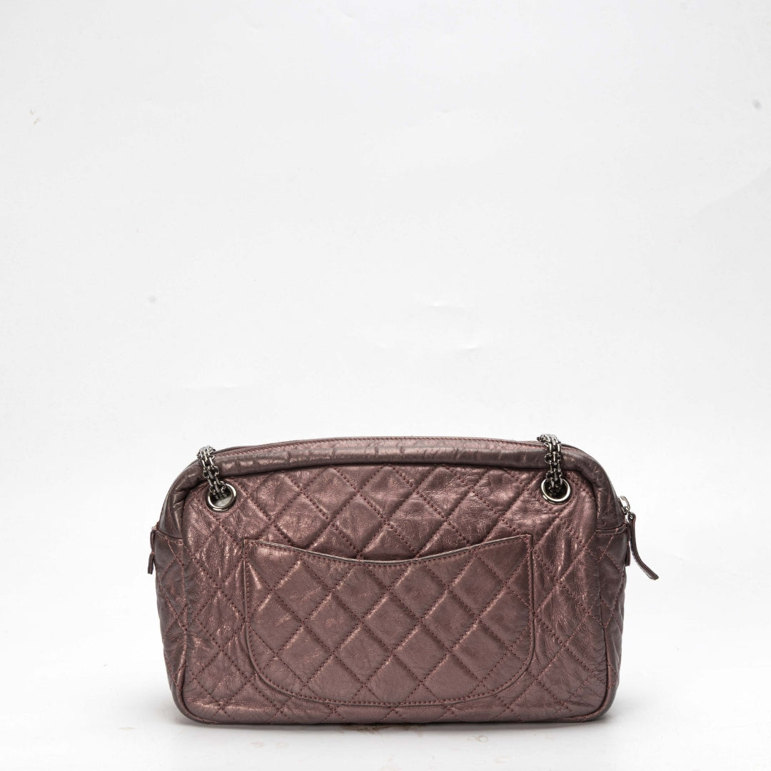 Chanel Fonce Quilted Reissue 2.55 Camera Camera Bag - Rovelle Bags